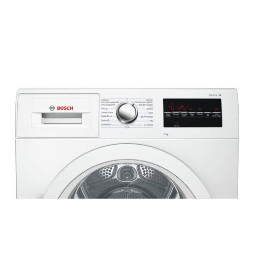 Bosch WTG86262ES Independiente Carga frontal 7kg B Blanco - Secadora (Independiente, Carga frontal, Condensación, Blanco, Giratorio, Tocar, Derecho)