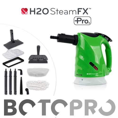 BOTOPRO - H2O Steam FX Pro, vaporeta de Mano Profesional Que Limpia, Quita los Malos olores y desinfecta - Anunciado en TV