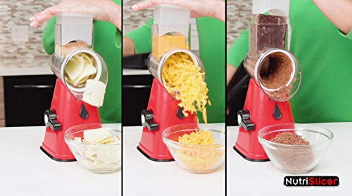 BOTOPRO - NutriSlicer, el Molinillo 3 en 1: Corta, Pica y ralla Verduras de Forma rápida y Segura - Anunciado en TV