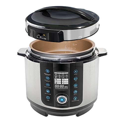 BOTOPRO - Pressure King Pro 6L, el Robot de Cocina 20 en 1. Incluye Gratis Cucharon y Recetario - Anunciado en TV