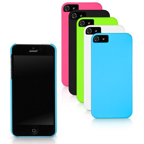 BoxWave Minimus - Carcasa para iPhone 5 (policarbonato), color azul