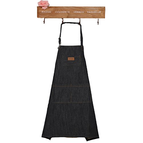 BOYANN Denim Vintage Delantales de Cocina Mujer Graciosos, Modelo 1