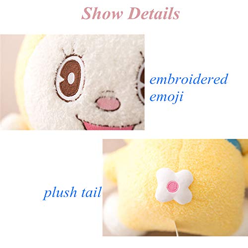 bozhengzb Doraemon Plush Toy Cat Animal De Peluche Muñeca Suave Almohada para Niñas Regalos 39cm Amarillo