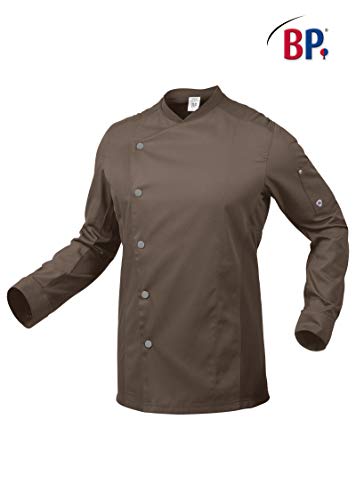 BP 1595-485-400 Gourmet - Chaqueta de cocinero para hombre, algodón y poliéster, talla S