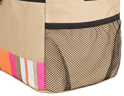 B.PRIME Classic Bolsa Nevera de 20l I 36 x 26 x 22 cm I Bolsa Aislante I Nevera para Picnic y Camping I Bolsa isotérmica para el Aire Libre I Viajes I Compra I Coche I Deportes