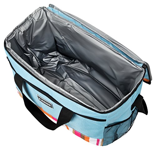 B.PRIME Classic Bolsa Nevera de 20l I 36 x 26 x 22 cm I Bolsa Aislante I Nevera para Picnic y Camping I Bolsa isotérmica para el Aire Libre I Viajes I Compra I Coche I Deportes