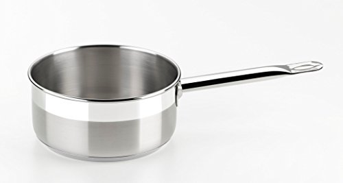 BRA Profesional - Menaje de 5 Piezas, Acero Inoxidable 18/10, Apta para Todo Tipo de cocinas incluídas de inducción, 20-24-14 cm