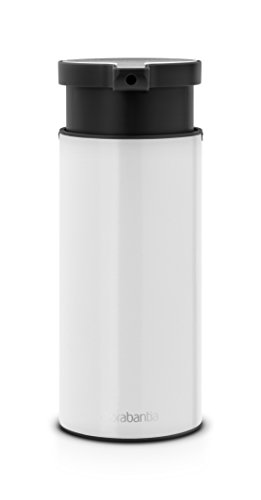 Brabantia 108181 Dispensador de jabón, Blanco, 0.18 L