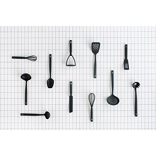 Brabantia 365263 Espatula de Cocina pequeña, Nailon, Negro, Centimeters