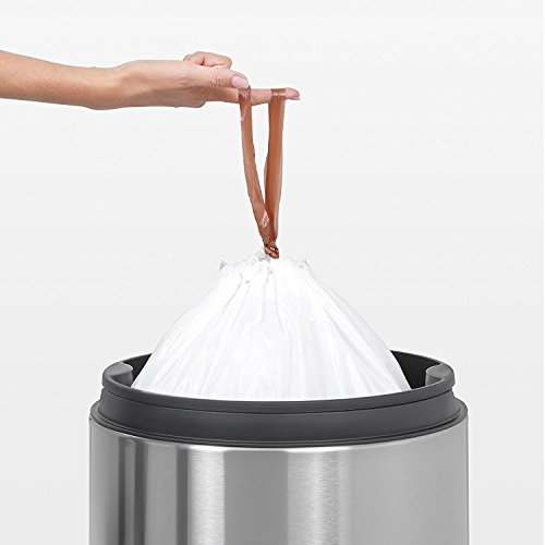 Brabantia Bolsas de Basura, Blanco, 45 L