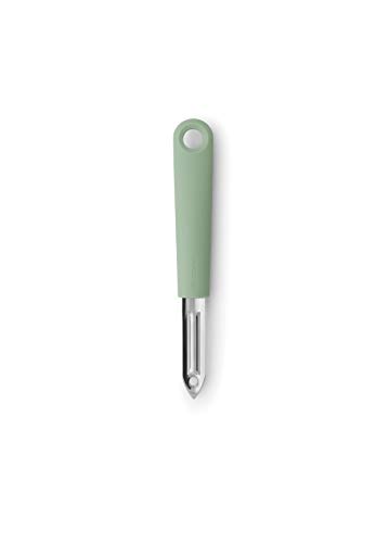 Brabantia Tasty+ Pelador de alimentos y rallador de cítricos, color jade green