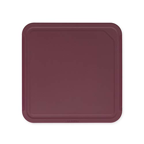 Brabantia Tasty+ Tabla de cortar mediana, color Aubergine Red