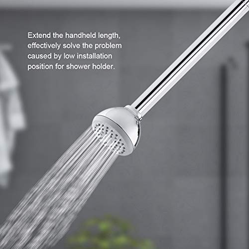 Brazo redondo de la ducha de la lluvia del acero inoxidable del tubo de la extensión de la ducha 8-inch con la galjanoplastia de Chrome