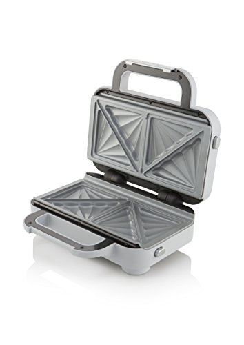 Breville Duraceramic VST070X - Sandwichera con revestimiento, platos desmontables, color gris