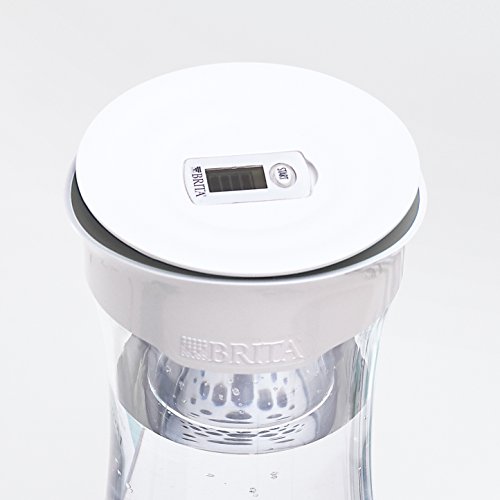 BRITA Botella con Filtro 1.3 l, Color Blanco/Grafito