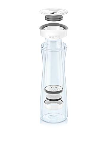 BRITA Botella con Filtro 1.3 l, Color Blanco/Grafito