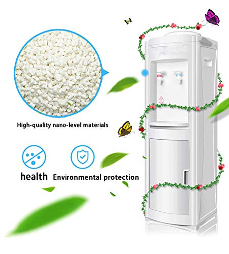 Broccoli Enfriador de Agua para máquina de Carga Superior, bajo Nivel de Ruido, 3 configuraciones de Temperatura, Material de Acero Inoxidable 304, para Enfriador de hogar/Oficina, Blanco