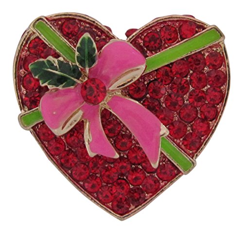 Broche Boutique rojo amor corazón presente broche