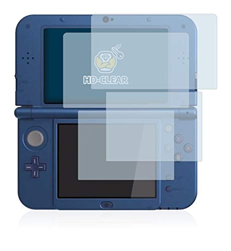 BROTECT Protector Pantalla Compatible con Nintendo New 3DS XL Protector Transparente (2 Unidades) Anti-Huellas