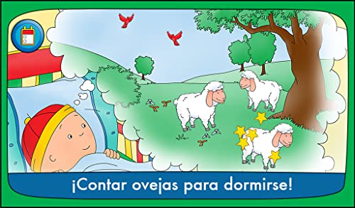 Buenas noches, Caillou: Actividades de la hora de dormir.