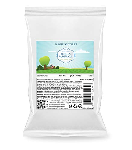 Bulgarian Yogurt Starter cultura arranque yogur (hace 8 L)