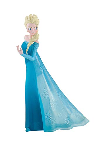 Bullyland 13446 – Juego de Figuras de Walt Disney La Reina del Hielo – Elsa, Anna y Olaf – Figuras pintadas a Mano, sin PVC, Gran Regalo para niños y niñas para Jugar con fantasía