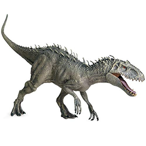 BUNRUN Plástico Jurassic World Indominus Rex Dinosaur Party y coleccionistas Artículo 34cm Animales Modelo Kid Toy Gift