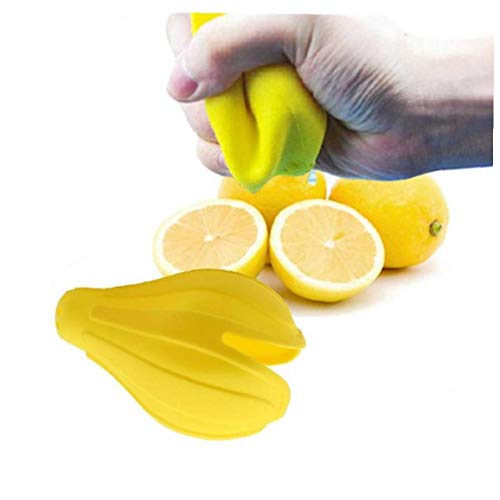 BYFRI Jugo Exprimidor Manual De Silicona De Calidad Alimenticia Lemon Press Exprimidor De Cítricos De Naranjas Exprimidor Cocina Gadget