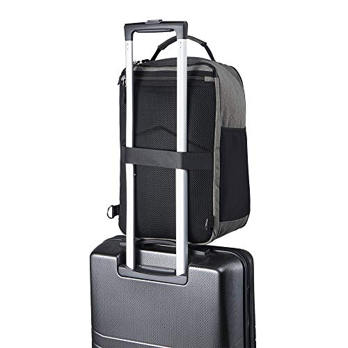 Cabin Max Manhattan Stowaway XL – Maleta de Cabina para Ryanair 40x20x25 Maleta de Viaje Nuevas Regulaciones sobre Equipaje Gratuito en Vuelos de Ryanair (Grey Detail)