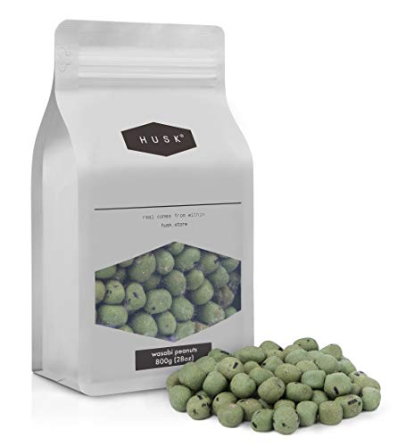 Cacahuetes con Wasabi de HUSK – Bolsa Sellable