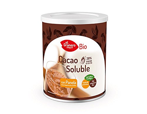 CACAO SOLUBLE BIO con PANELA 400g de producto en polvo desgrasado – EL GRANERO INTEGRAL