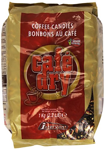 Café Dry - Caramelos duros con sabor a café - Sin gluten - 1 kg