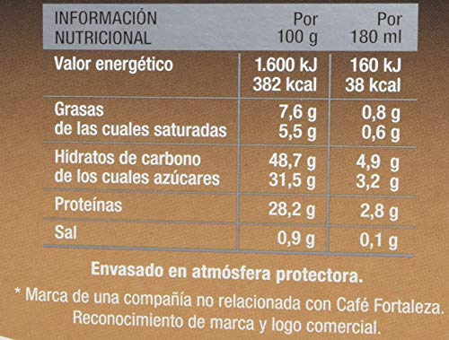 Café FORTALEZA - Cápsulas de Café Con Leche Compatibles con Dolce Gusto