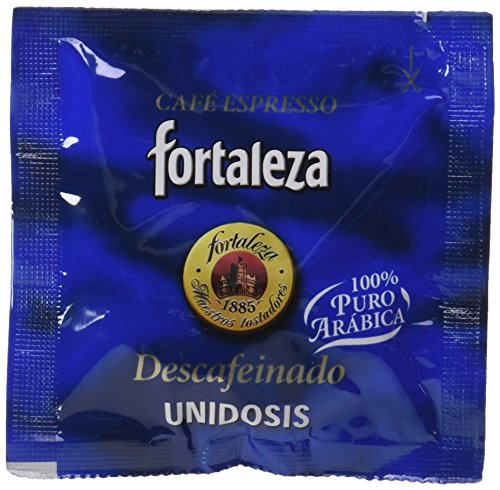 Café FORTALEZA - Cápsulas de Café Descafeinado Sistema ESE 44 - Pack 1 x 25 - Total 25 unidosis