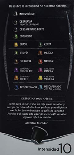 Café FORTALEZA - Cápsulas de Café Despertar Compatibles con Nespresso - Pack 24 x 10 - Total: 240 Cápsulas