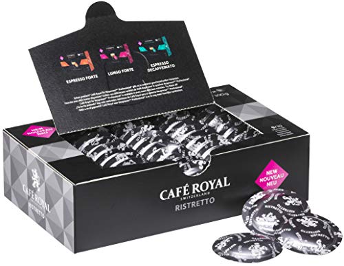 Café Royal Ristretto 50 Dosettes de Café Compatibles avec Nespresso (R)* Business Solutions (R)*, Intensité 9/10, 300g