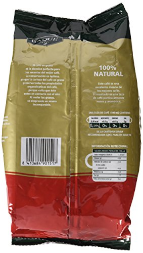 Cafés Baqué Café en Grano Natural - 500 gr - [Pack de 3]