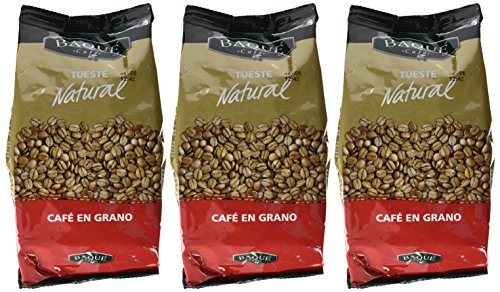 Cafés Baqué Café en Grano Natural - 500 gr - [Pack de 3]