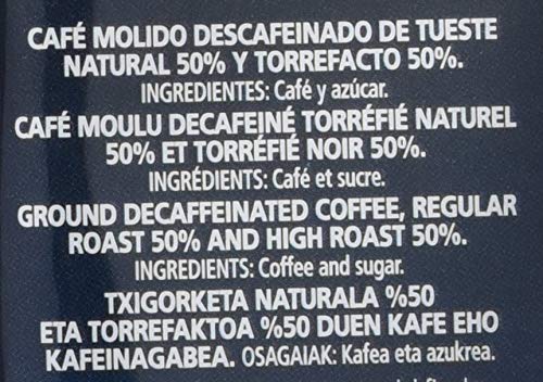 Cafés Baqué Café Molido Descafeinado mezcla - 250 gr