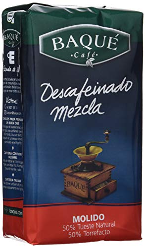 Cafés Baqué Café Molido Descafeinado mezcla - 250 gr