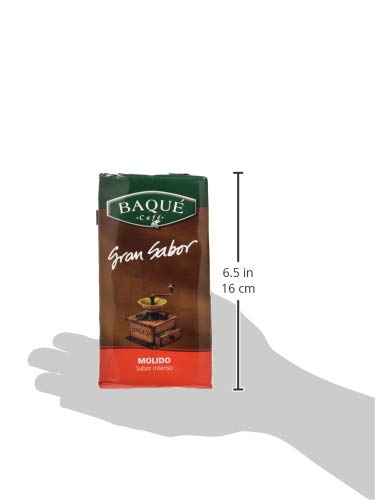 Cafés Baqué - Gran Sabor. Café Molido de Tueste Natural - 250 gr