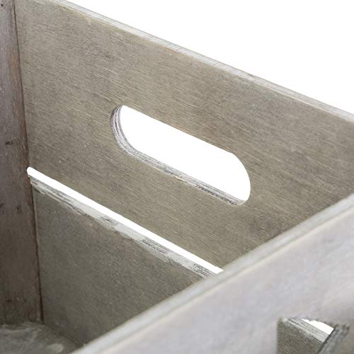 Caja de Madera de Fruta Gris étnica para decoración Factory - LOLAhome