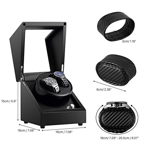 Caja giratoria para Relojes automatico Watch Winder Madera de Reloj de Pulsera