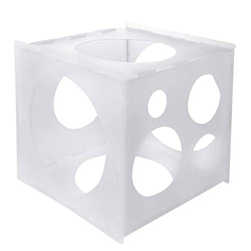 Caja Medidora para Globos, 11 Agujeros Herramienta De Caja De Medición De Globos Caja De Globos para Medir El Globo para Decoraciones De Globos, Arcos De Globos