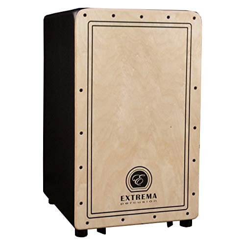 Cajon Flamenco Avanzado Extrema Percusión con Funda. Caja Flamenca para Adultos