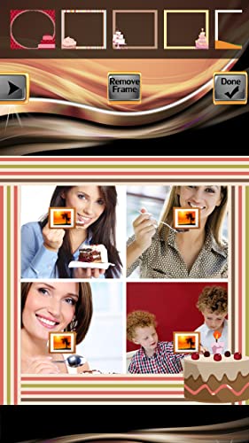 Cake Photo Collage Maker