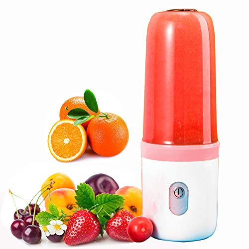 CalmDo Mini licuadora, exprimidor eléctrico, Extractor de Zumo de Frutas