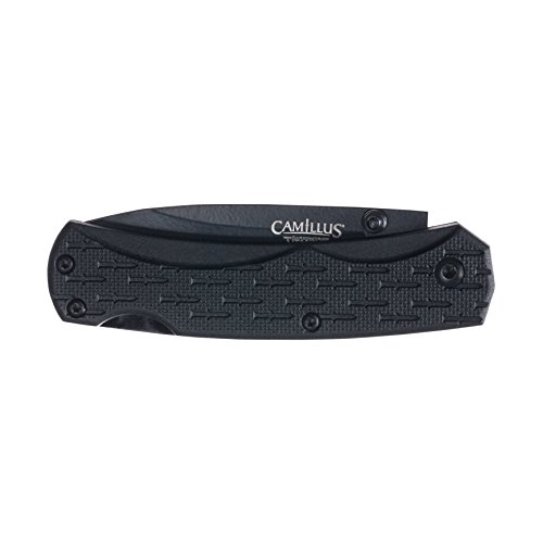 Camillus CAMLITE Cuchillo Plegable, Unisex-Adult, Negro