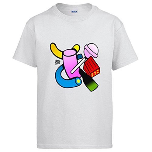 Camiseta chuches Caramelos Dulces golosinas - Blanco, L