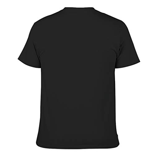 Camiseta de algodón para hombre, diseño de esqueleto, divertida negro XXL